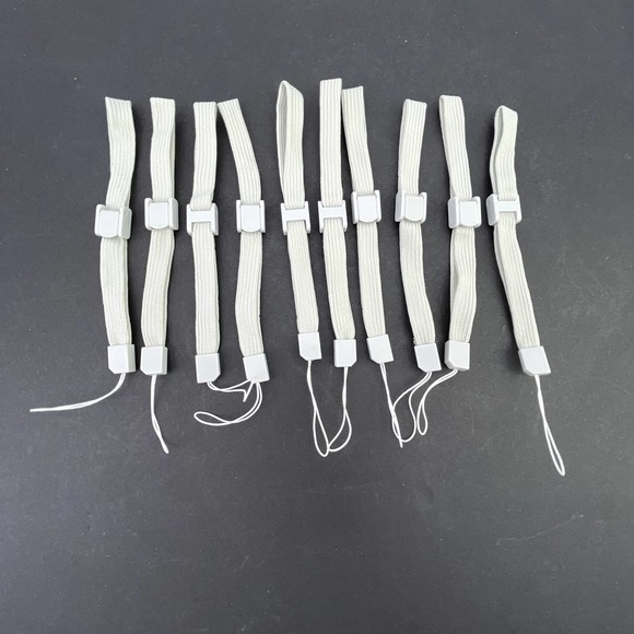 Gray Wrist Strap For Nintendo Wii Controller 10 Pack NEW! FAST SHIPPING! - Picture 1 of 1